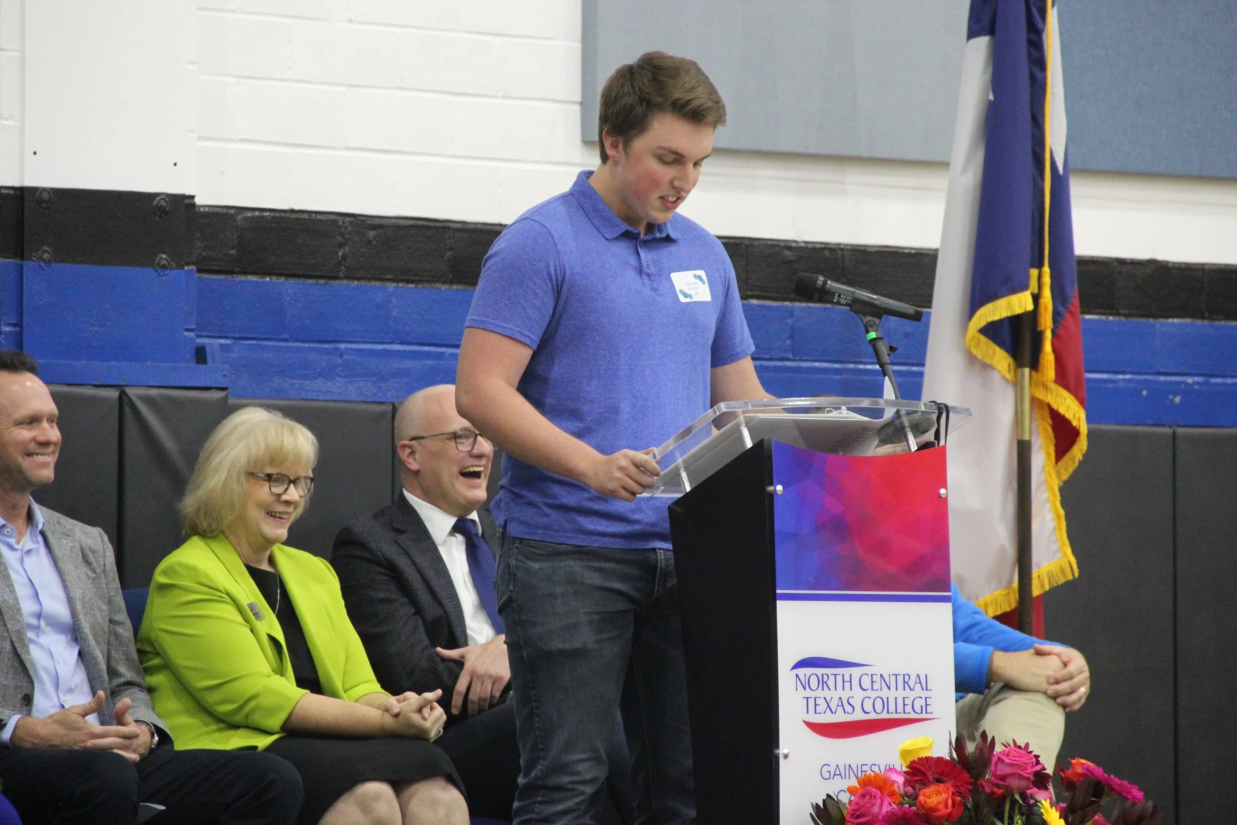 Student speaker at 2023 Donor Scholar Breakfast